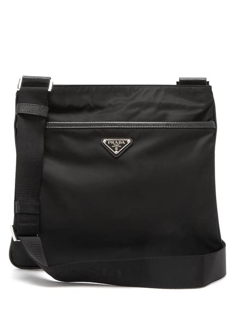 men's prada bag crossbody|nylon messenger bag for men.